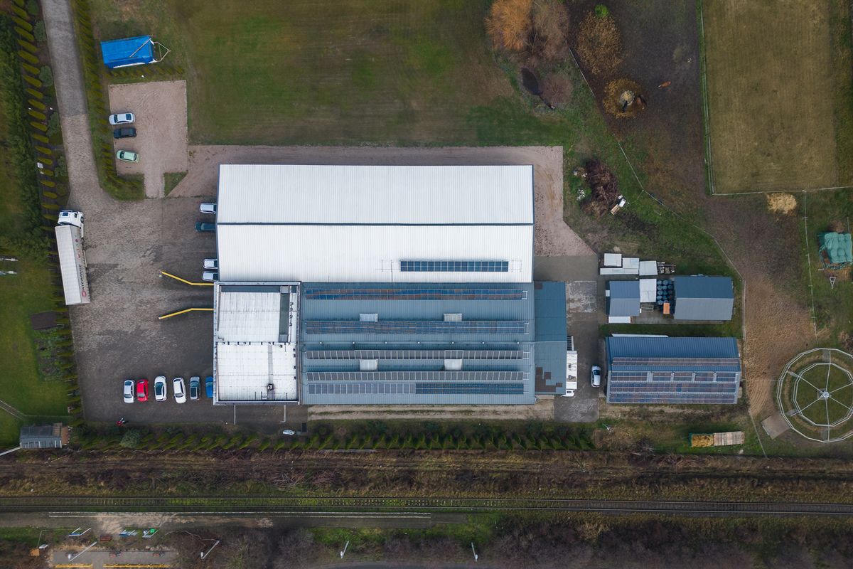 TwinPol facility aerial view