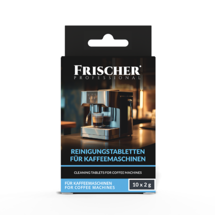 FRISCHER PROFESSIONAL Tabletki czyszczące do ekspresów, 10 szt x 2g (FR00016_10_2g_amz_de)