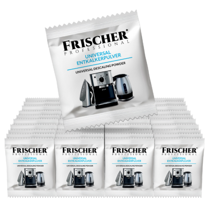 FRISCHER PROFESSIONAL Uniwersalny proszek odkamieniający w saszetkach, 50 sztuk (FR00215_50_20g_amz_de)