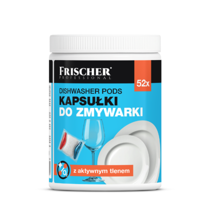 FRISCHER PROFESSIONAL Kapsułki do zmywarki trójfazowe, 52 szt. (FR00259_52_15g_amz_de)