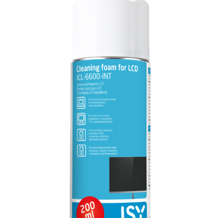 Pianka do czyszczenia ekranów LCD, 200 ml (ICL-6600-INT)