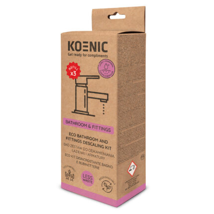 EKO Tabletki odkamieniające do łazienki, 3 szt + butelka (KDC-BF07)