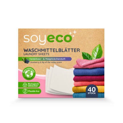 SOY ECO Listki do prania, 40 szt (SECO265_40_Lily_amz_de)